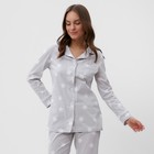 Пижама женская (рубашка и брюки) KAFTAN "Star" размер 56-58 - Фото 2