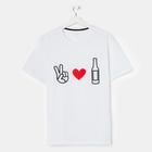 Футболка мужская KAFTAN "Love beer" р.50 5225855 - фото 1656292