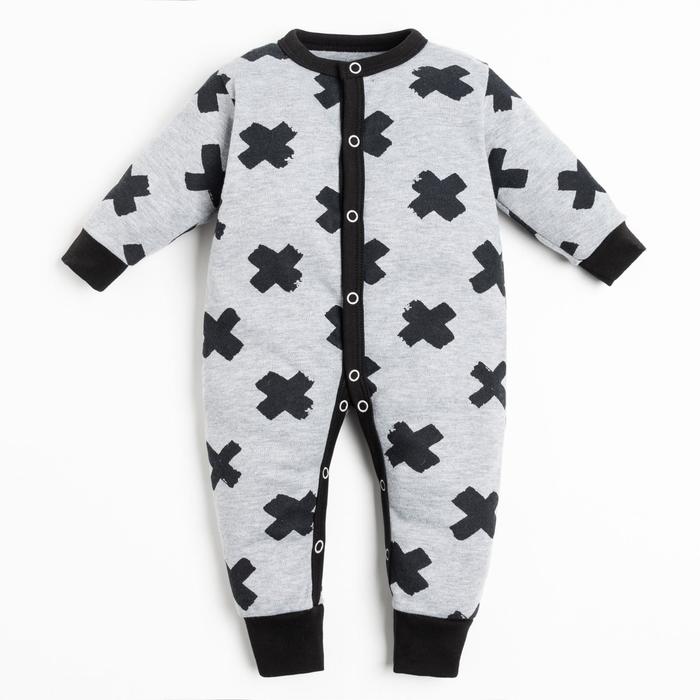 Комбинезон детский «Крошка Я» Stylish boy, рост 74-80 см - Фото 1