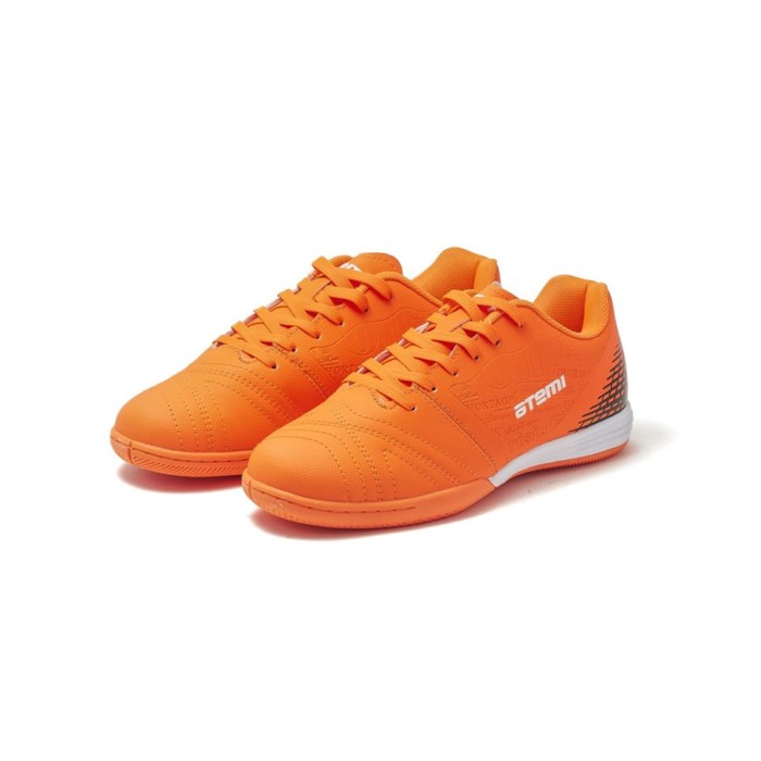 Бутсы футбольные Atemi SD550 INDOOR, синтетическая кожа, цвет оранжевый, размер 30 - Фото 1