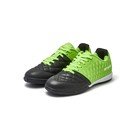 Бутсы футбольные Atemi SD700 INDOOR, синтетическая кожа, цвет салатово-чёрный, размер 30 - Фото 1
