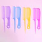 Набор расчёсок, 2 предмета, цвет МИКС - Фото 3