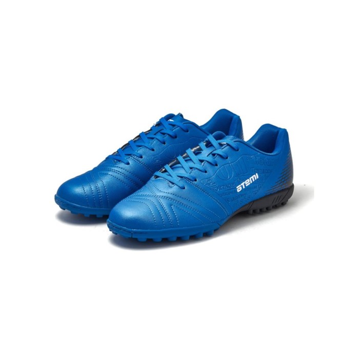 Бутсы футбольные Atemi SD550 TURF, синтетическая кожа, цвет голубой, размер 30 - Фото 1