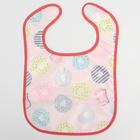 Нагрудник для кормления Крошка Я «Пончики» непромокаемый на липучке, с карманом - Фото 5