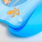 Нагрудник для кормления «Батискаф» непромокаемый на кнопке, с супер-карманом - фото 21287723