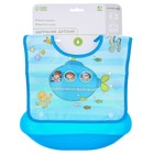 Нагрудник для кормления «Батискаф» непромокаемый на кнопке, с супер-карманом - фото 21287728