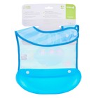 Нагрудник для кормления «Батискаф» непромокаемый на кнопке, с супер-карманом - фото 21287729