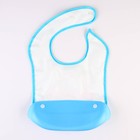 Нагрудник детский с пластиковым карманом «Машинка» на кнопках - фото 25553084