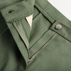 Шорты женские бермуды MINAKU: Enjoy, цвет оливковый, р-р 52 - Фото 9