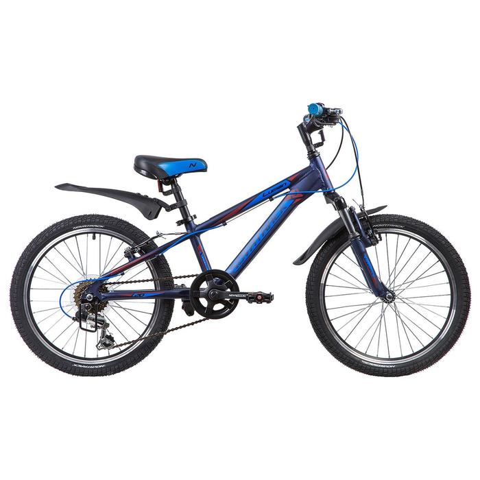 Велосипед 20" Novatrack Lumen, 2019, цвет синий - Фото 1