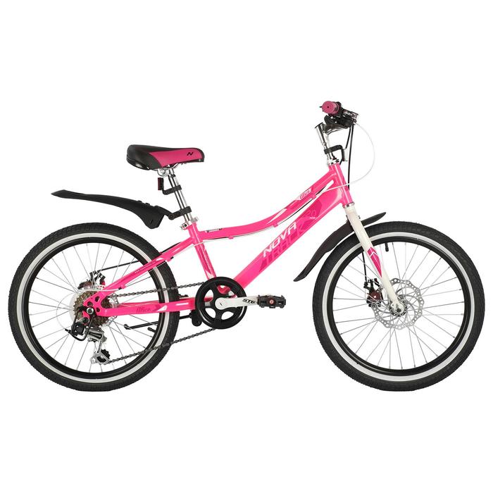 Велосипед 20" Novatrack Alice, 2021, цвет розовый - Фото 1