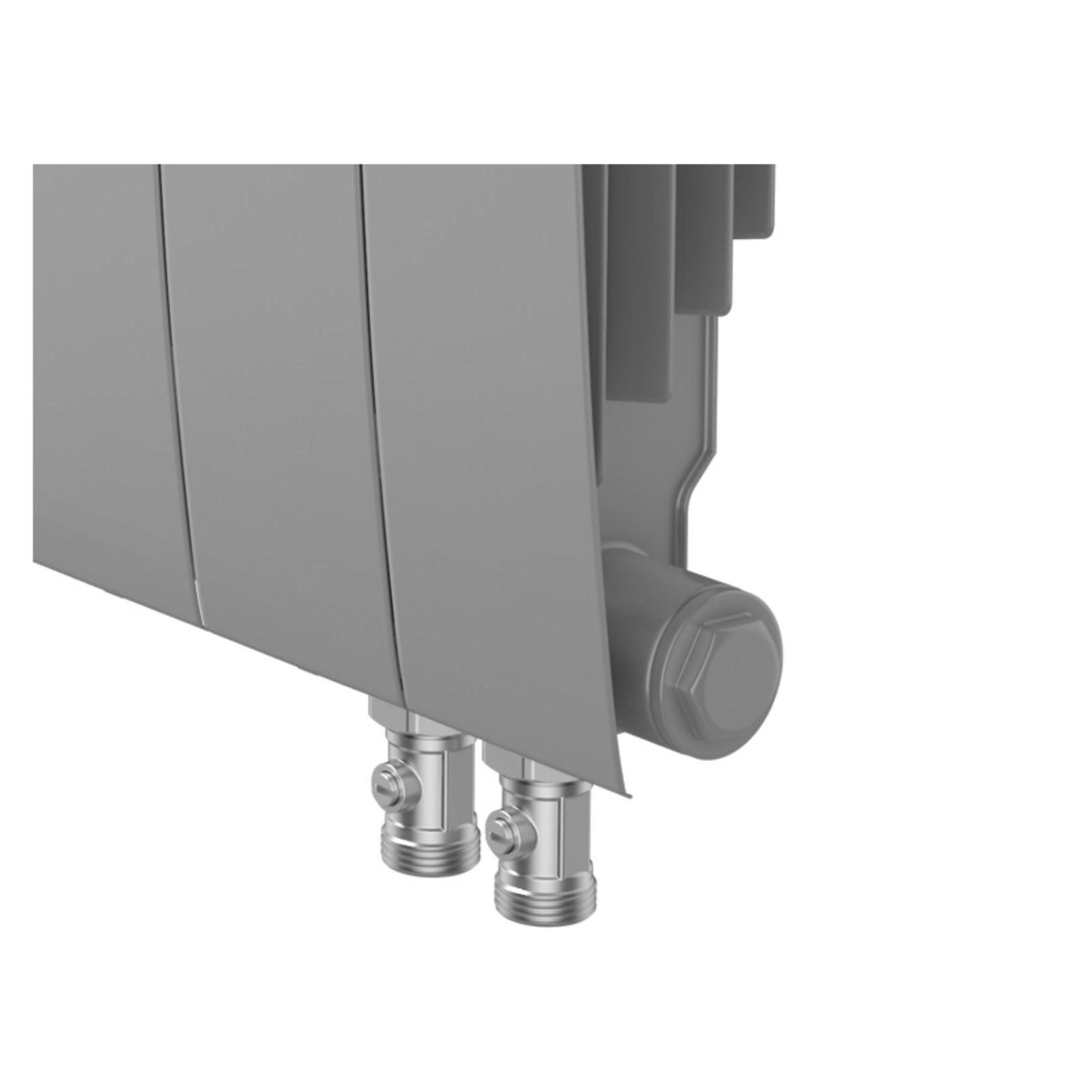 Royal Thermo BiLiner 500 Silver Satin Радиатор 4 секций: купить в Красноярске, м