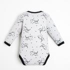 Боди с длинным рукавом Крошка Я "Stylish boy" рост 68-74 см - фото 25317174