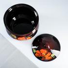 Супница Псковский гончар «Мак на чёрном», 3.6 л, керамика - Фото 3