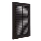 Решетка вентиляционная VENTSFERA РВРс, 200х 300 мм, разъемная, с сеткой, коричневая - фото 35928421
