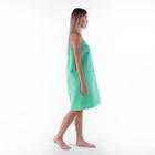 Полотенце банное Этель «Парео» с карманом 80×140 см цв.нежный лайм, 100% хл, вафля 240 г/м² - Фото 4