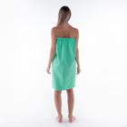 Полотенце банное Этель «Парео» с карманом 80×140 см цв.нежный лайм, 100% хл, вафля 240 г/м² - Фото 5