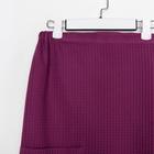 Полотенце банное Этель «Парео» с карманом 80×140 см цв. темная сирень, 100% хл, вафля 240 г/м² - Фото 7