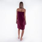 Полотенце банное Этель «Парео» с карманом 80×140 см цв. темная сирень, 100% хл, вафля 240 г/м² - Фото 5