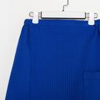 Полотенце банное Этель «Килт» с карманом 60*140 см. цв. ярко-синий, 100% хл, вафля 240 г/м2 - Фото 6