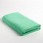 Полотенце вафельное «Этель», 70×140 см, хлопок 100%, мятное - Фото 4