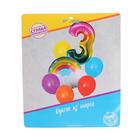 Букет из шаров «День рождения – облако. 3 года», фольга, латекс, набор 7 шт. - Фото 2