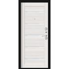 Входная дверь «Хит 6 Nova», 960 × 2050 мм, левая, цвет чёрный шёлк / лиственница белая - Фото 2