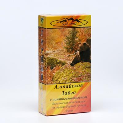 Бальзам Алтайская Тайга с пантогематогеном, 250 мл