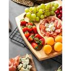 Менажница квадратная Доляна, 28×28×1,8 см, 5 секций, берёза - фото 25393931