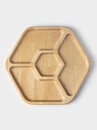 Менажница Доляна «Ромб», 27×27 см, 4 секции, дерево берёза - Фото 2