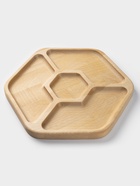 Менажница Доляна «Ромб», 27×27 см, 4 секции, дерево берёза - Фото 3