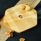 Менажница Доляна «Ромб», 27×27 см, 4 секции, дерево берёза - Фото 6