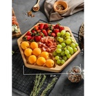 Менажница Доляна «Ромб», 27×27 см, 4 секции, дерево берёза - Фото 11