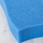 Губка для тела «Волна», 8×14×4 см, МИКС - Фото 4