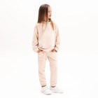 Костюм детский (худи, брюки) Casual Collection KIDS цвет бежевый, рост 122 - фото 25442790 Костюм детский (худи, брюки) Casual Collection KIDS цвет бежевый, рост 122 - фото 25442790