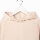 Костюм детский (худи, брюки) Casual Collection KIDS, бежевый, рост 128 см - фото 25442812