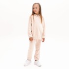 Костюм детский (худи, брюки) Casual Collection KIDS, бежевый, рост 158 см - Фото 9