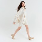 Комплект женский (рубашка, шорты) MINAKU: Casual Collection цвет бежевый, р-р 44 6854757