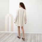 Комплект женский (рубашка, шорты) MINAKU: Casual Collection цвет бежевый, р-р 44 6854757