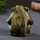 Фигурка гипс «Обезьяна», состаренная латунь, 6×8×7 см - Фото 4