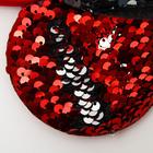 Ободок с паетками Минни Маус, красный - Фото 4