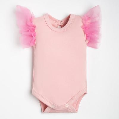 Боди с рюшей «Крошка Я» BASIC LINE, рост 62-68 см