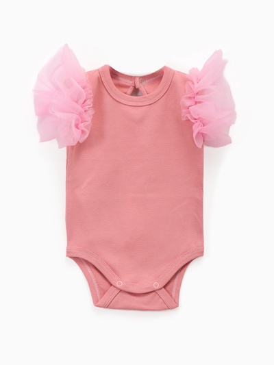 Боди с рюшей Крошка Я, BASIC LINE, рост 80-86 см