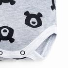 Боди с длинным рукавом Крошка Я «Мишки», рост 62-68 см - фото 39658646