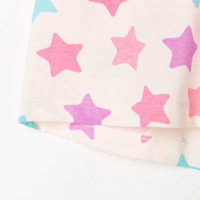 Пижама женская (футболка, шорты) KAFTAN Stars, размер 44-46