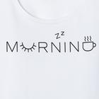 Пижама женская (футболка, шорты) KAFTAN Morning, размер 48-50 - фото 57946452