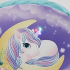 Рюкзак со светодиодом «Единорожка», 20×9×22, отд на молнии, сирень - Фото 4