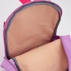 Рюкзак со светодиодом «Принцесса», 20х9х22, отд на молнии, розовый - Фото 9