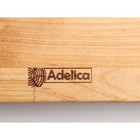 Подставка для сковороды Adelica, 30×24×1,8 см, внутренний диаметр 22 см, берёза - фото 4326860