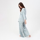 Костюм женский (жакет, брюки) KAFTAN, размер 52-54, цвет мятный - Фото 4